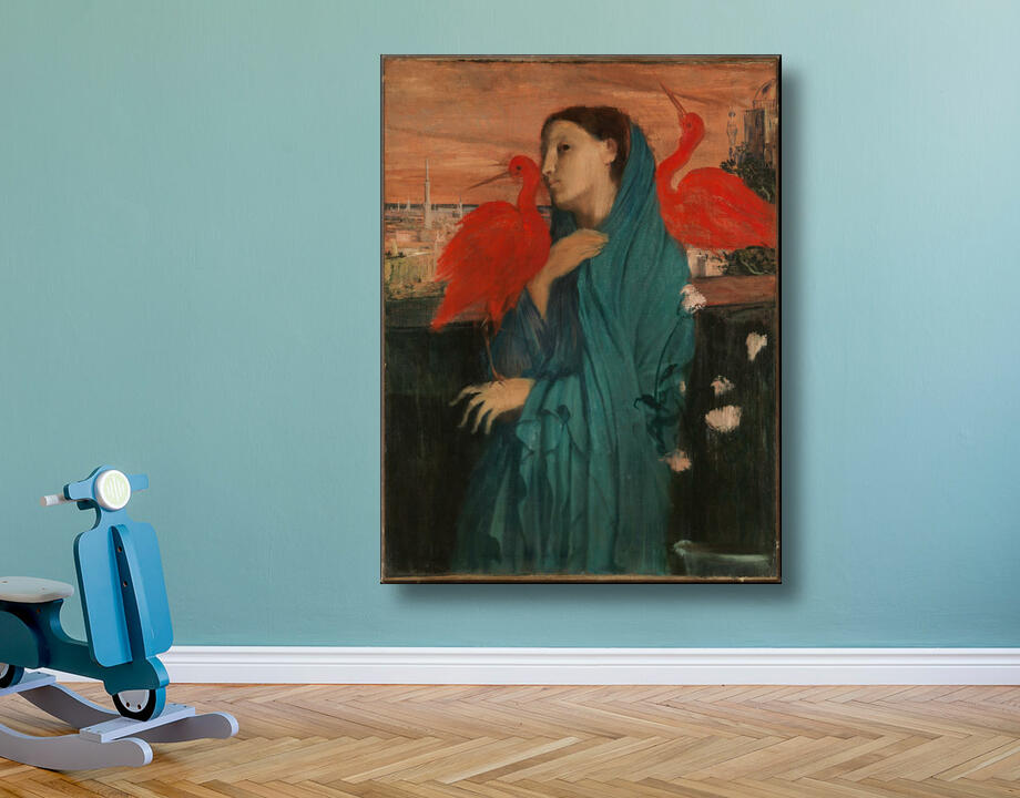Edgar Degas : Jeune femme avec Ibis