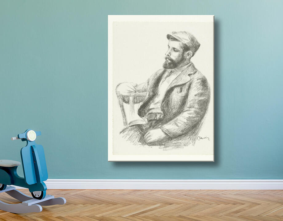 Pierre Auguste Renoir : Portrait de l'artiste Louis Valtat