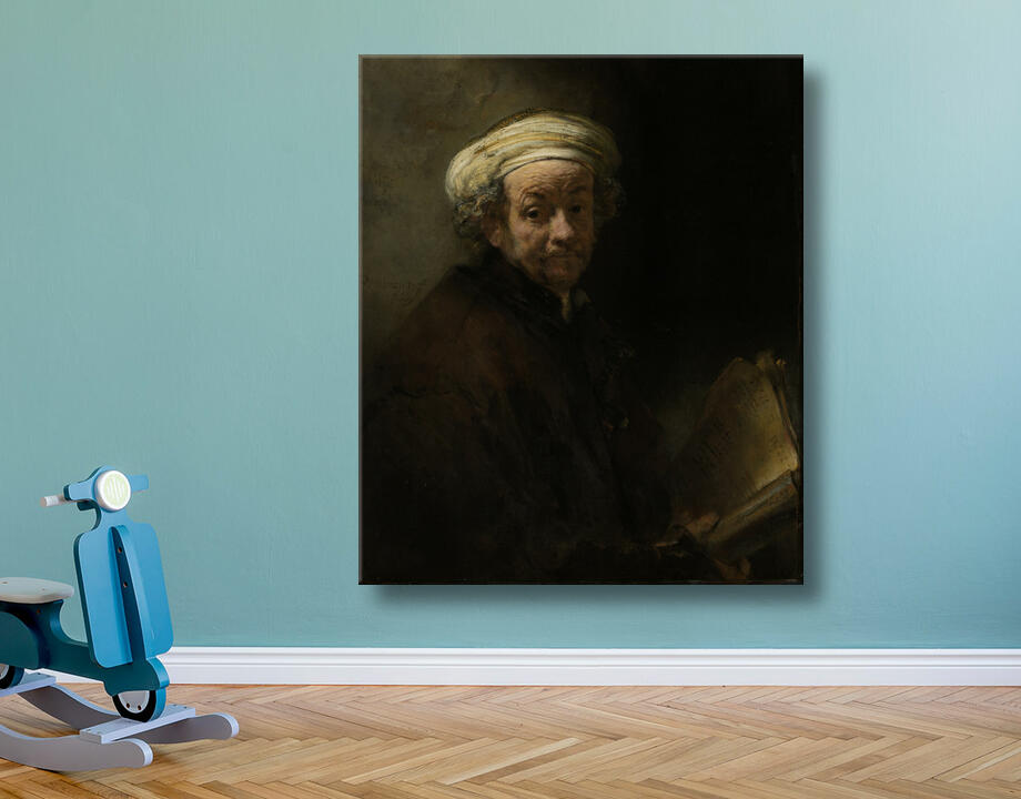 Rembrandt van Rijn : Autoportrait en tant qu