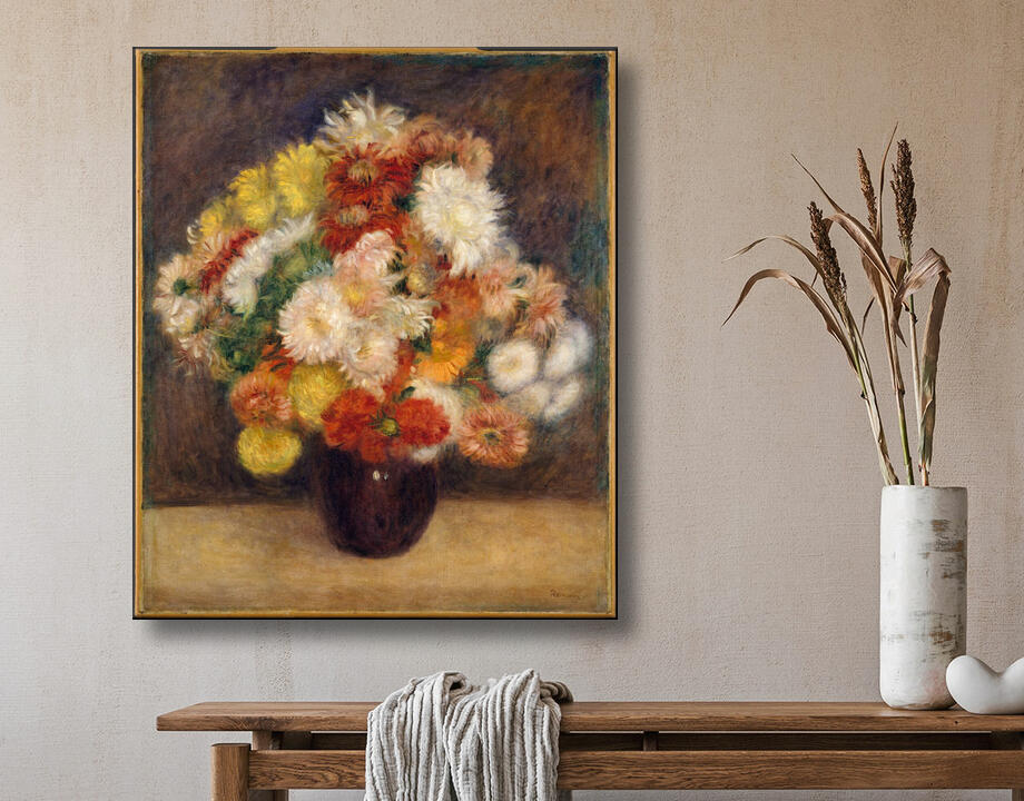 Auguste Renoir : Bouquet de Chrysanthèmes