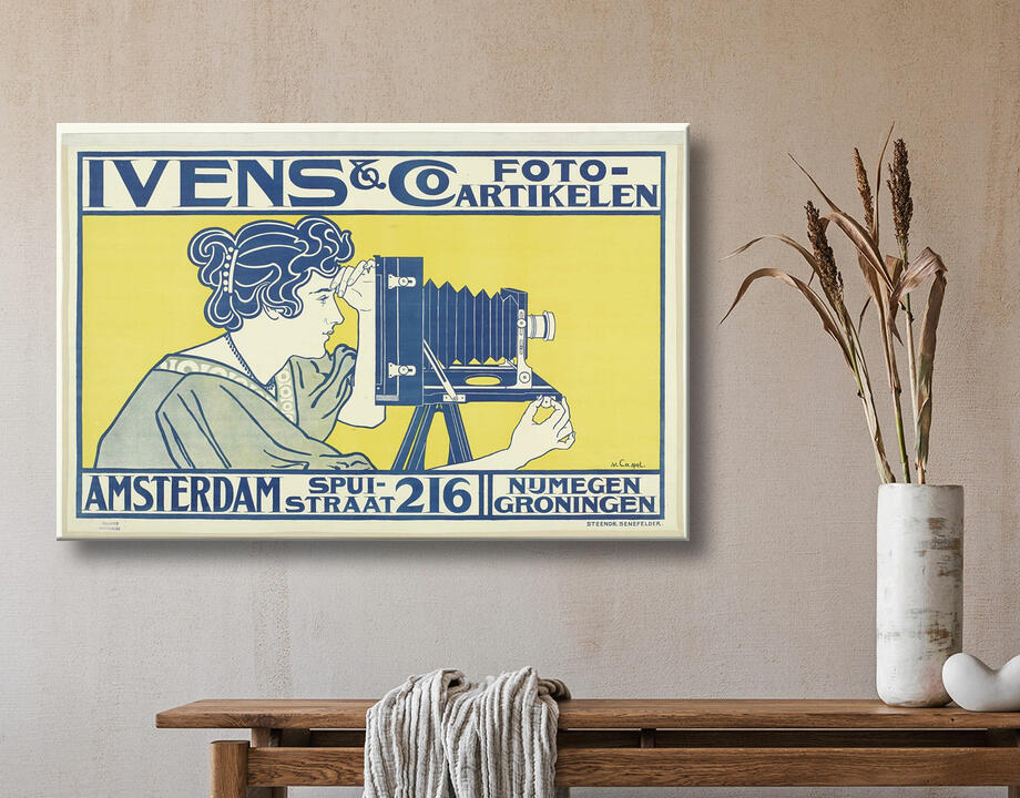 Johann Georg van Caspel : Affiches publicitaires pour Ivens & Co et Guy de Coral & Co