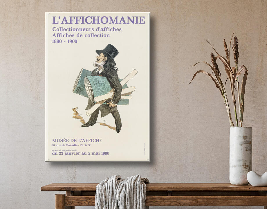 anonymous : Affiche pour l'exposition L'Affichomania au Musée de l'Affiche, 1980