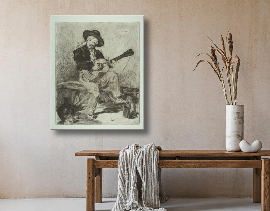 Edouard Manet : Le chanteur espagnol (Le Guitarrero)