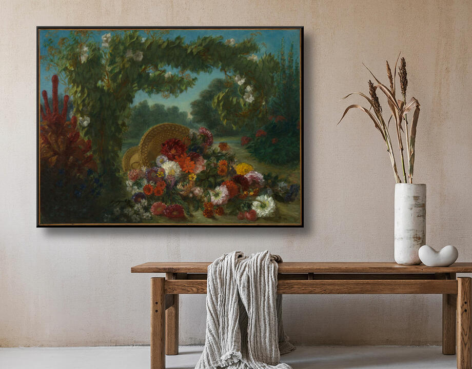 Eugène Delacroix : Panier de fleurs
