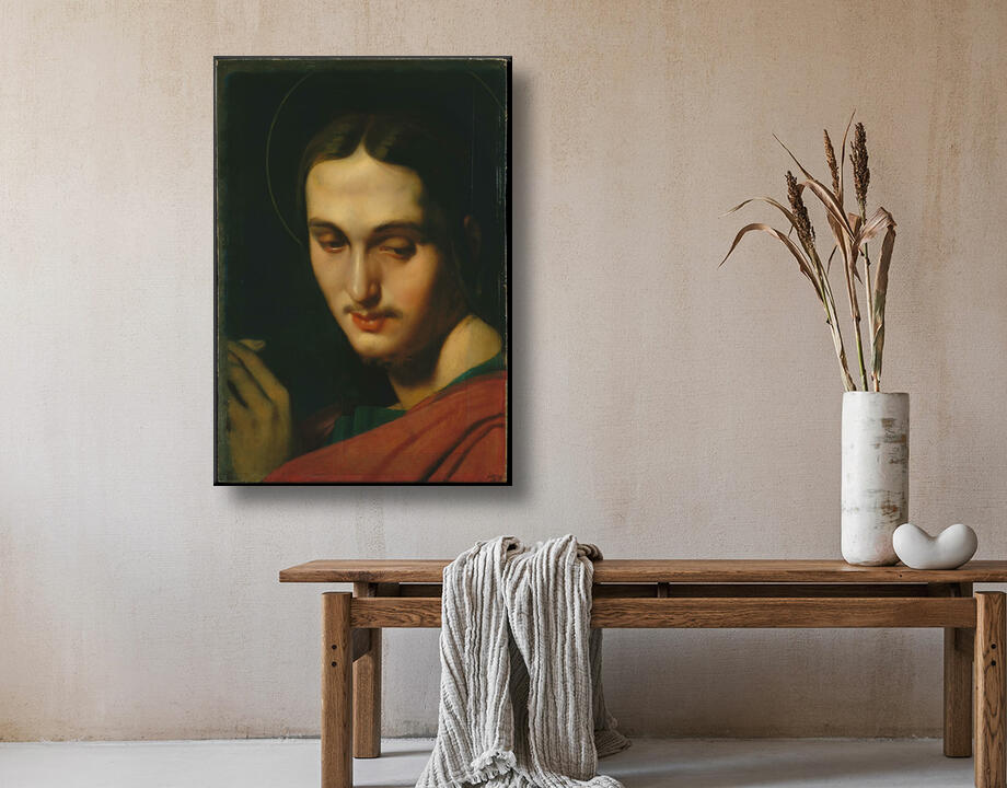 Jean Auguste Dominique Ingres : Tête de Saint Jean l