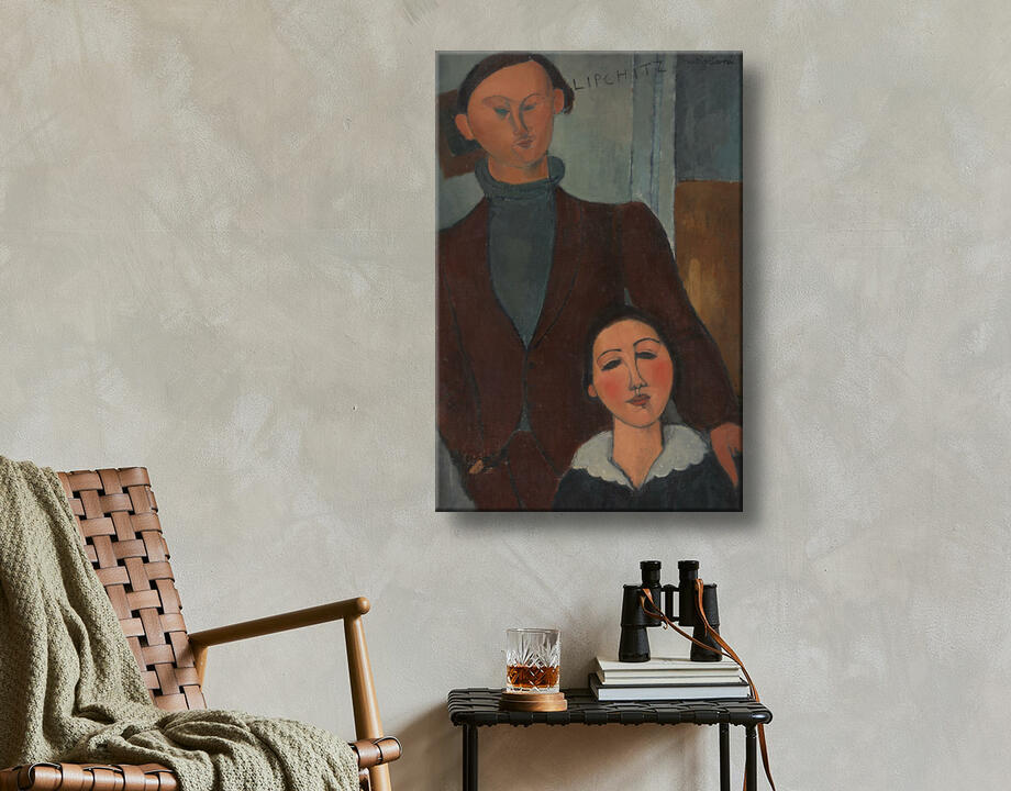 Amedeo Modigliani : Jacques et Berthe Lipchitz