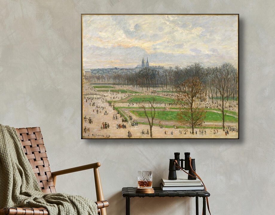 Camille Pissarro : Le Jardin des Tuileries un après-midi d