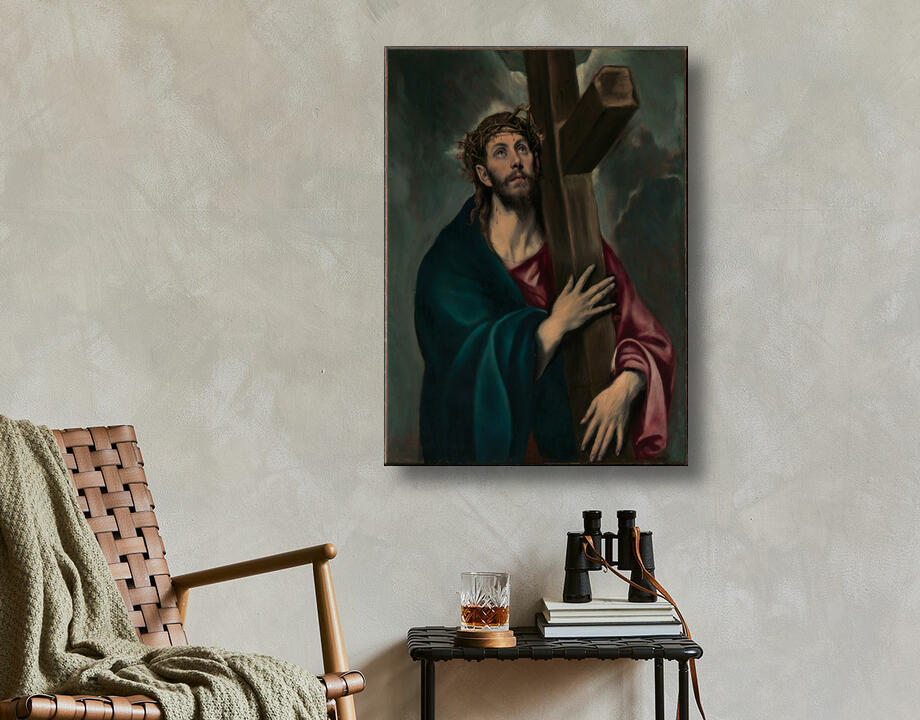 El Greco (Domenikos Theotokopoulos) : Christ portant la croix