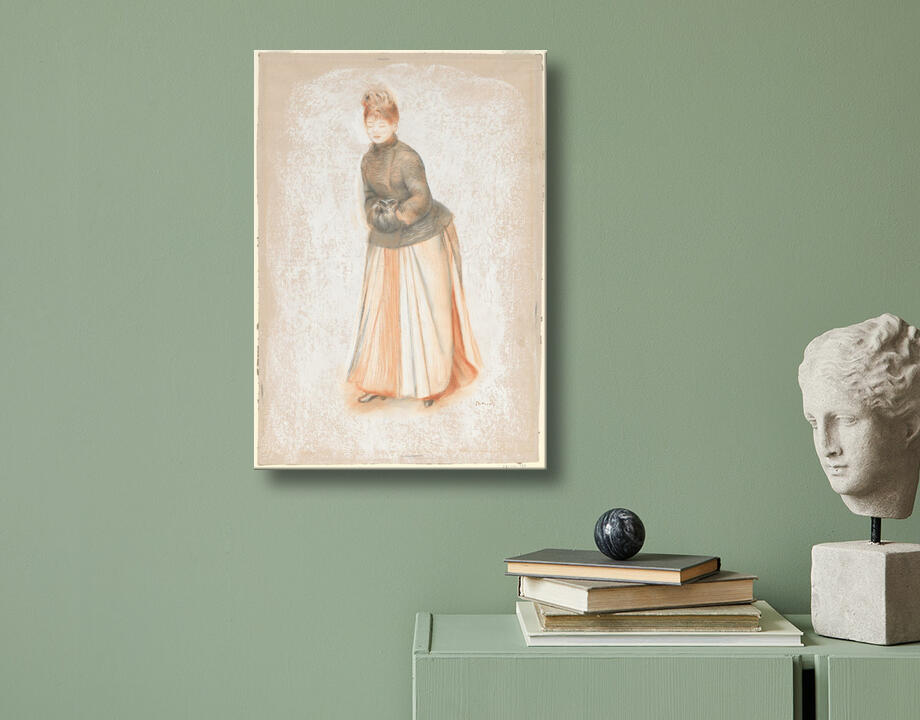 Auguste Renoir : Jeune femme avec un manchon