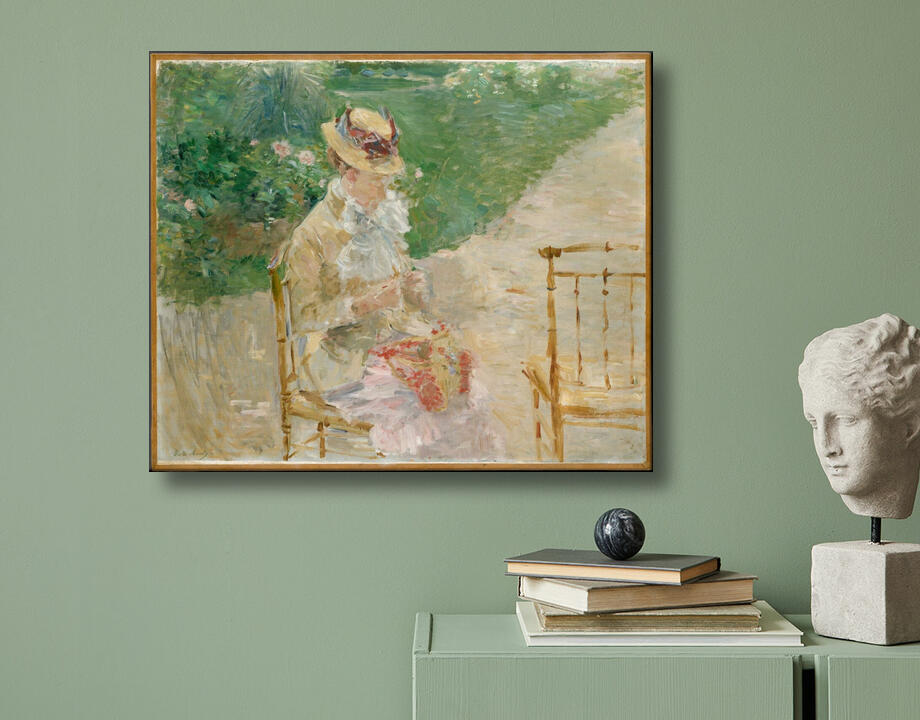 Berthe Morisot : Jeune femme tricot