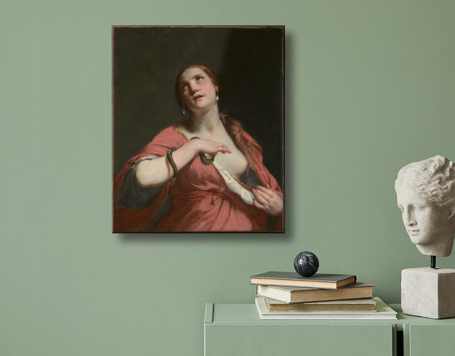 Guido Cagnacci : La mort de Cléopâtre