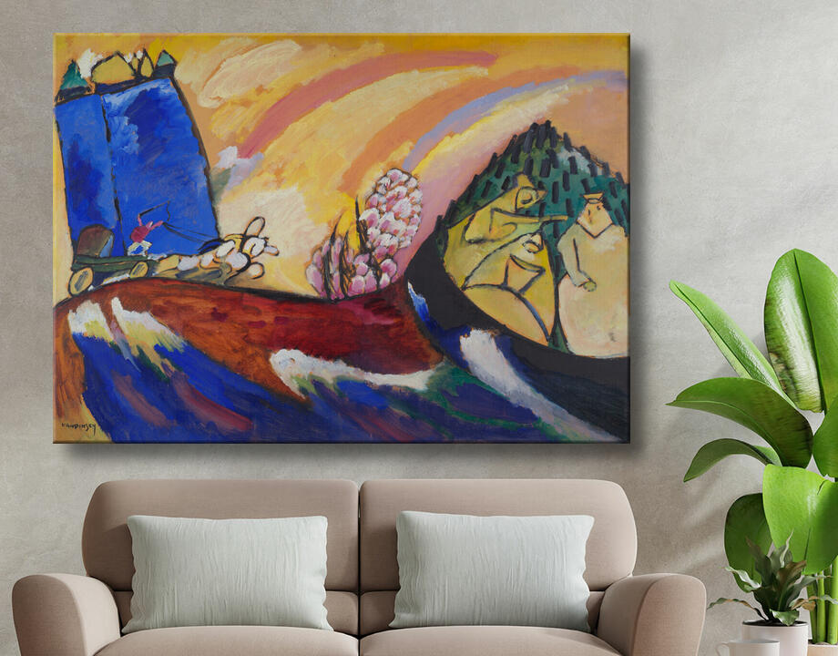 Vasily Kandinsky : Peinture avec Troïka