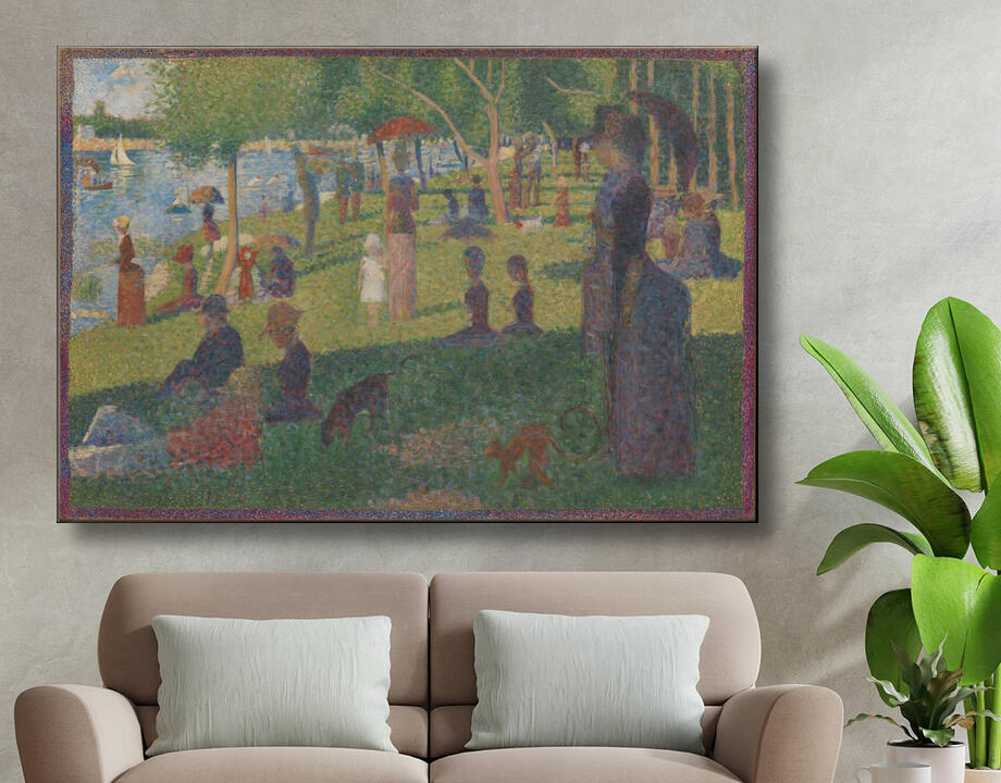 Georges Seurat : Étude pour "Un dimanche sur La Grande Jatte"