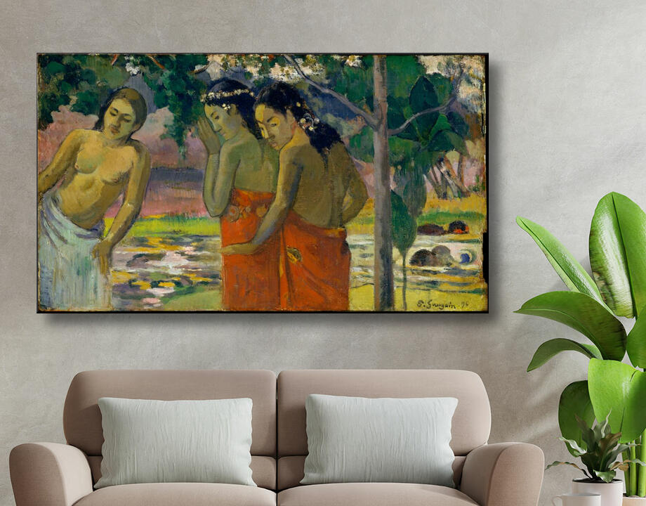 Paul Gauguin : Trois femmes tahitiennes