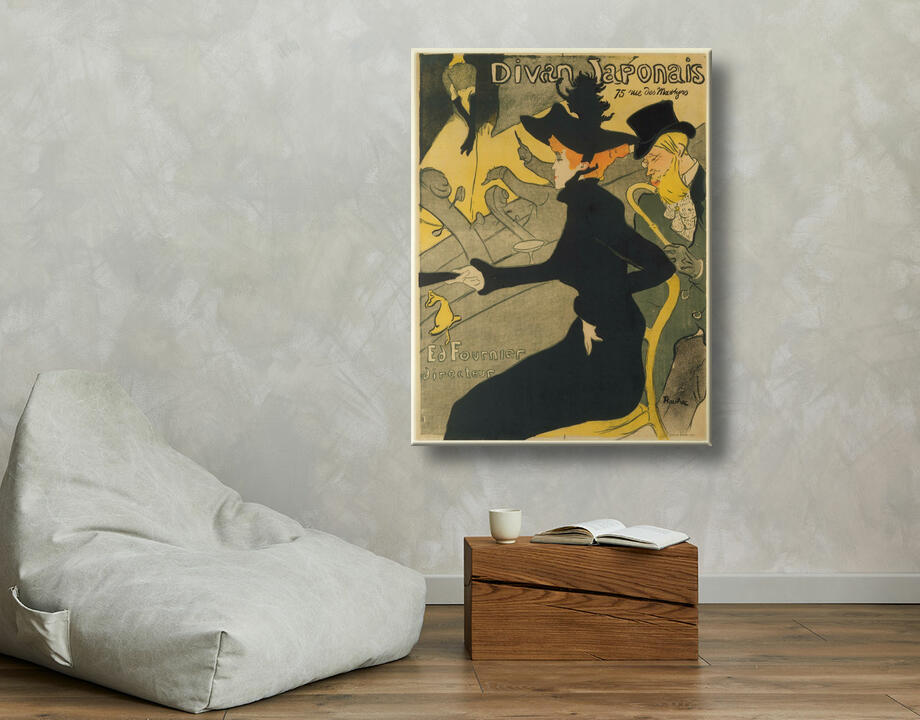 Henri de Toulouse-Lautrec : Divan Japonais