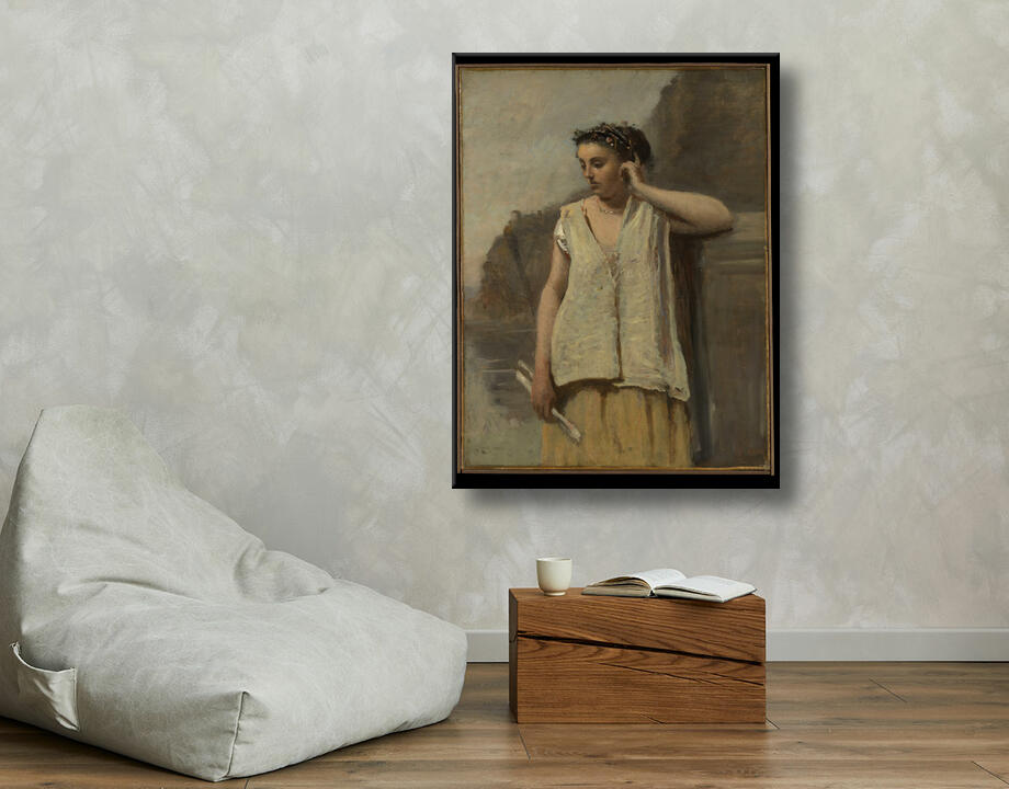 Camille Corot : La Muse : Histoire