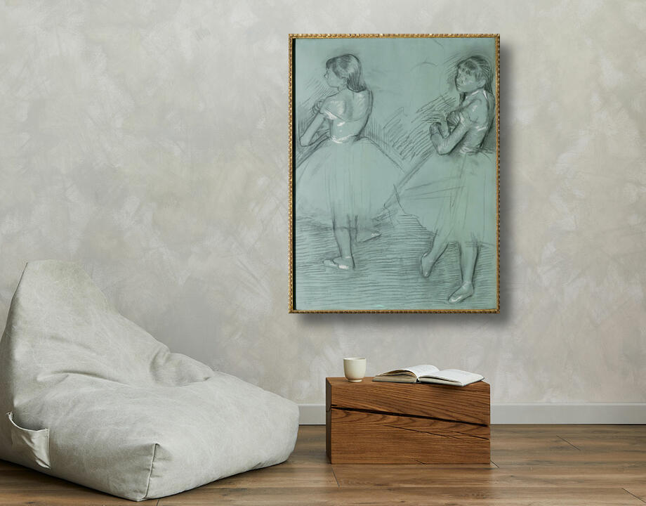 Edgar Degas : Deux danseurs