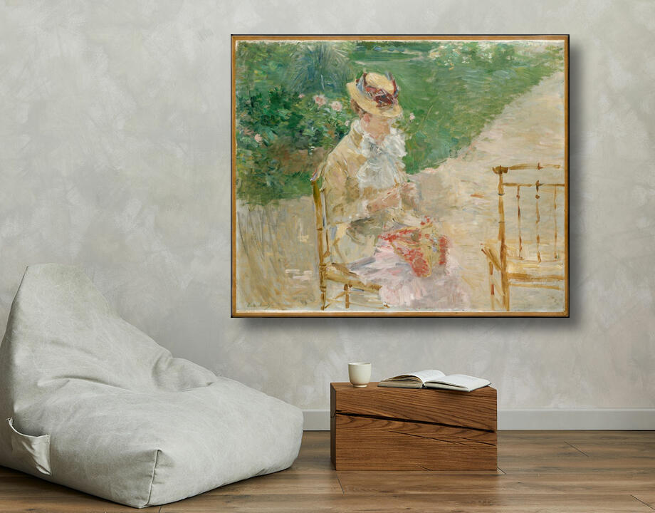 Berthe Morisot : Jeune femme tricot