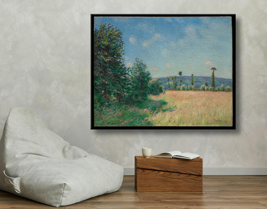 Alfred Sisley : Sahurs Meadows au soleil du matin