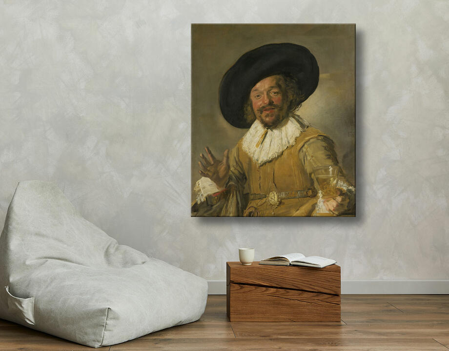 Frans Hals : Un milicien tenant un Berkemeyer, connu sous le nom de "Joyeux buveur"