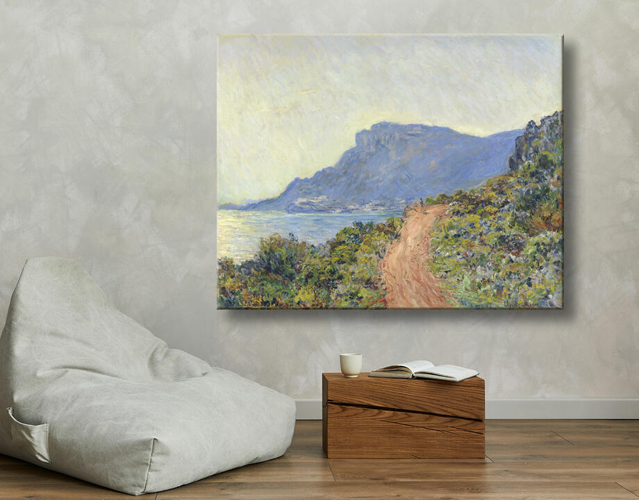 Claude Monet : La Corniche près de Monaco