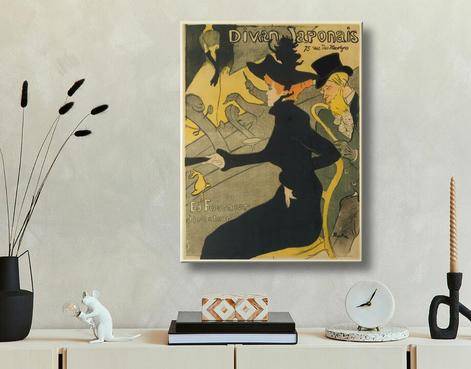 Henri de Toulouse-Lautrec : Divan Japonais