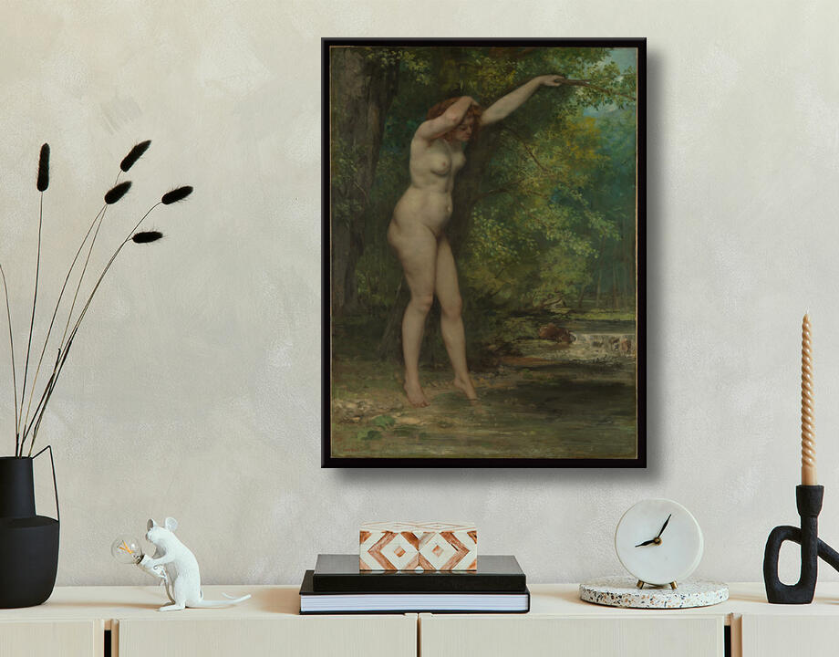 Gustave Courbet : Le jeune baigneur