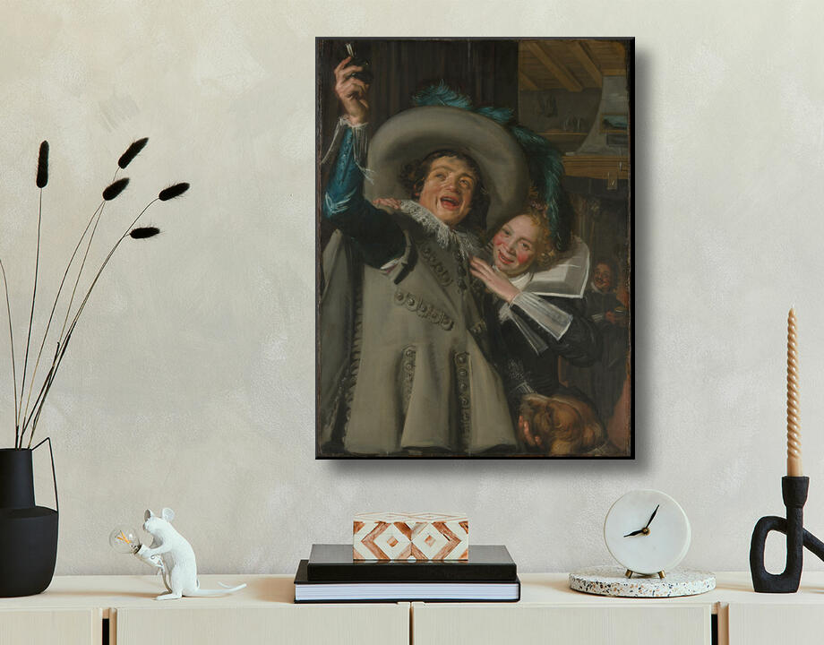 Frans Hals : Jeune homme et femme dans une auberge