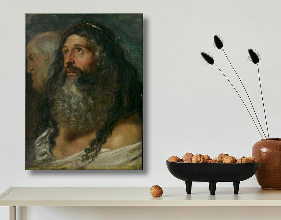 Peter Paul Rubens : Étude de deux têtes