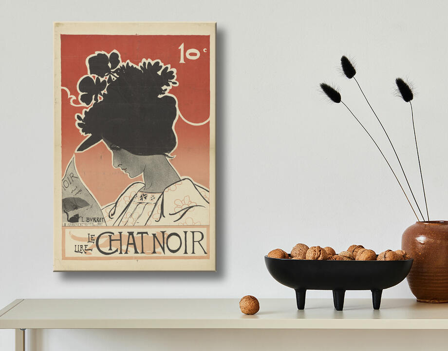 Léonce Burret : Affiche pour le magazine Le Chat Noir