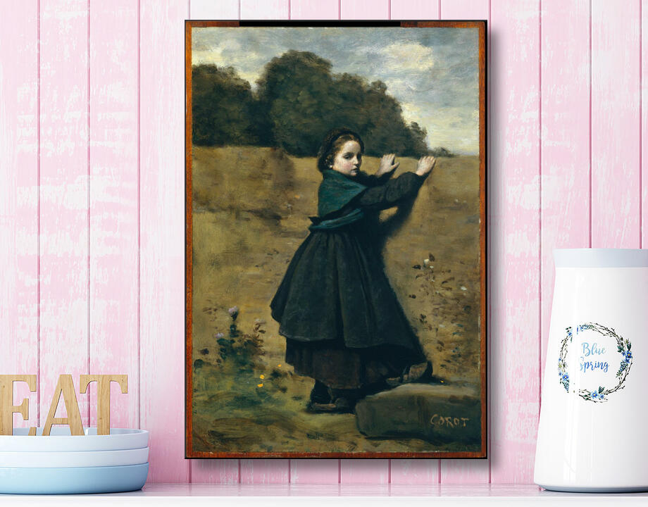Camille Corot : La petite fille curieuse