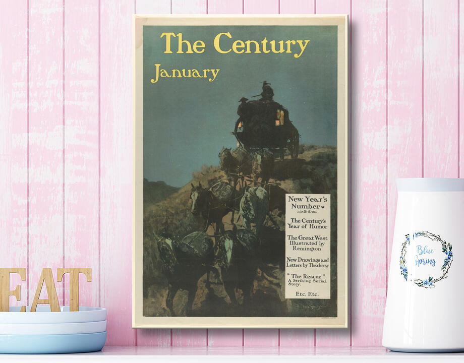 Frederic Remington : Le siècle : numéro du Nouvel An, janvier