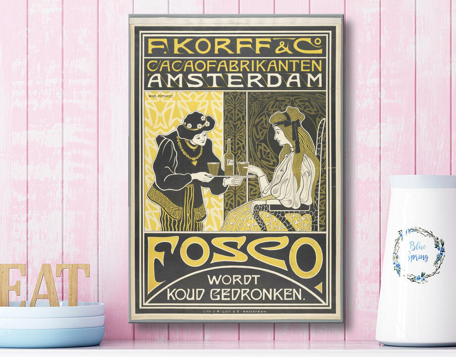 Willem Pothast : F. Korff & Co. Les fabricants de cacao d'Amsterdam. Fosco est ivre froid