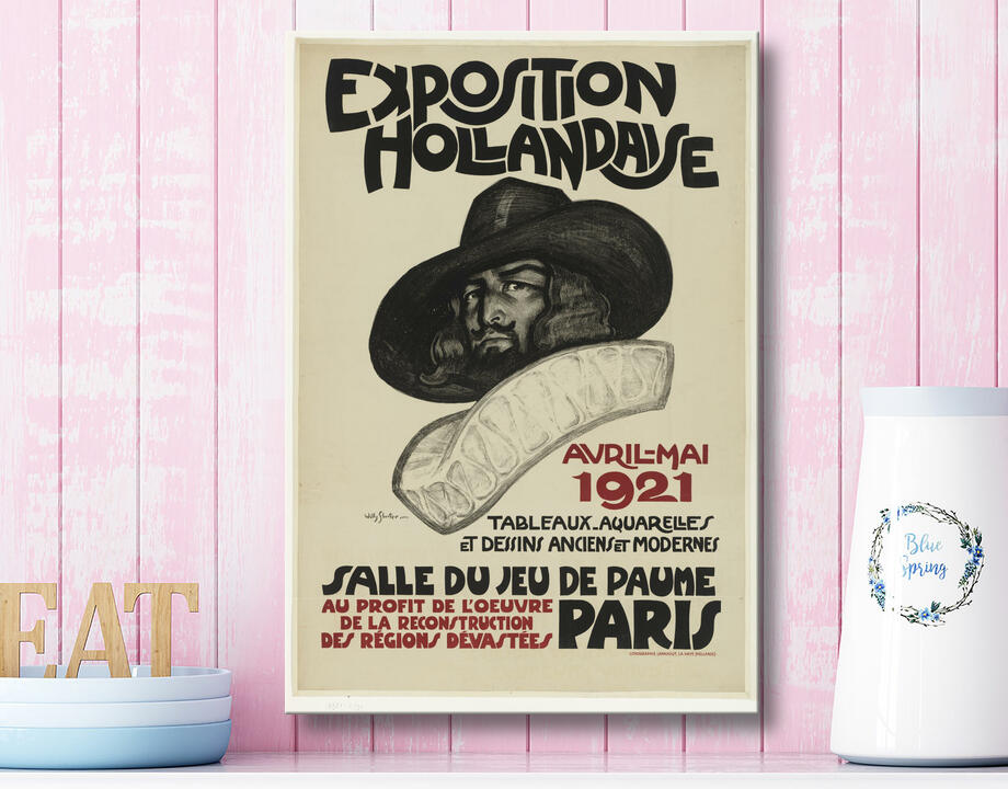 Willy Sluiter : Affiche pour l'Exposition Hollandaise de Paris, 1921