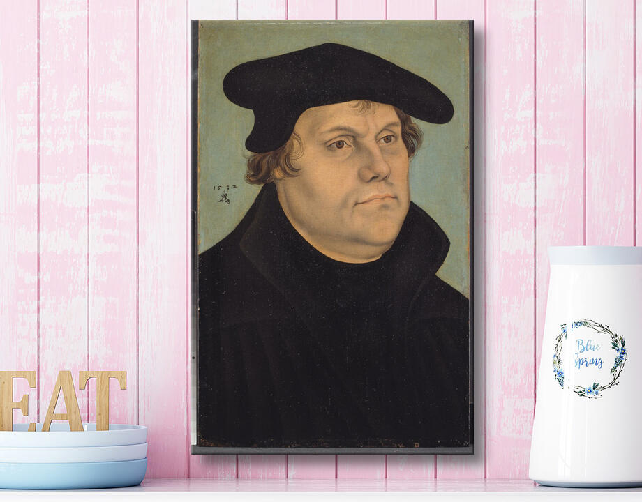 Cranach d.Æ., Lucas : Portrait de Martin Luther