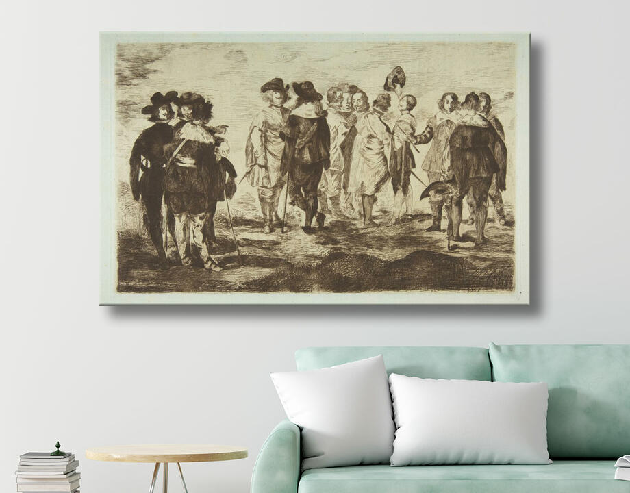 Edouard Manet : Les Petits Cavaliers, d'après "Velázquez"