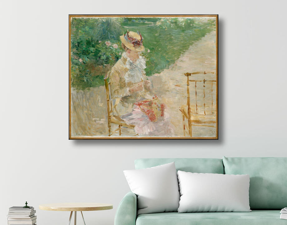 Berthe Morisot : Jeune femme tricot