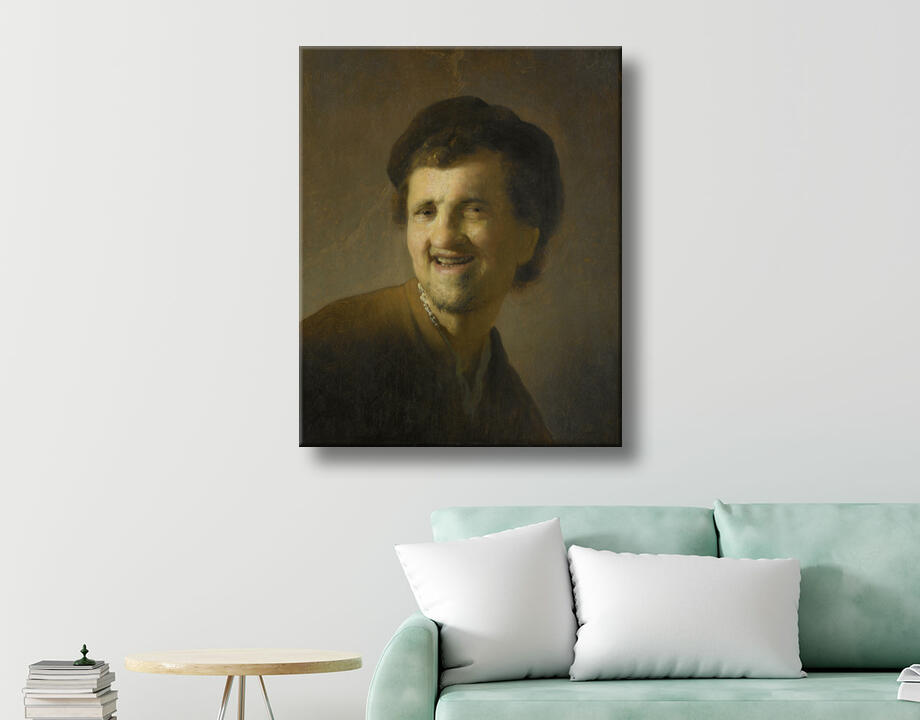 Rembrandt van Rijn : rire, jeune homme