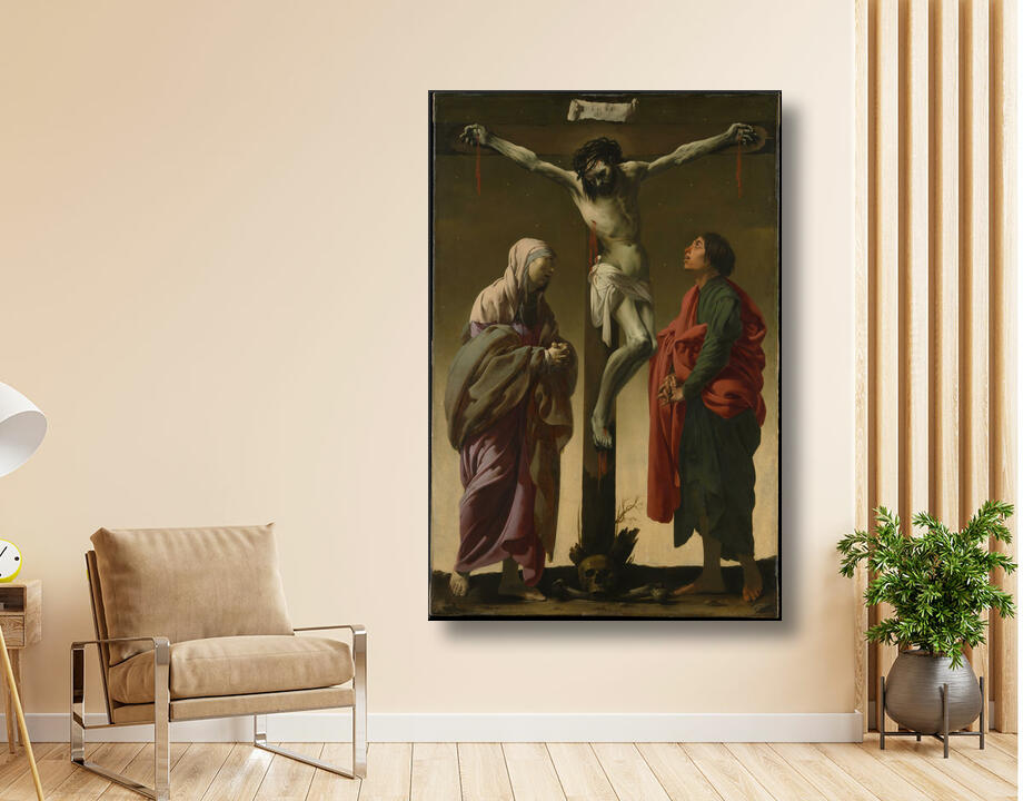 Hendrick ter Brugghen : La Crucifixion avec la Vierge et Saint Jean