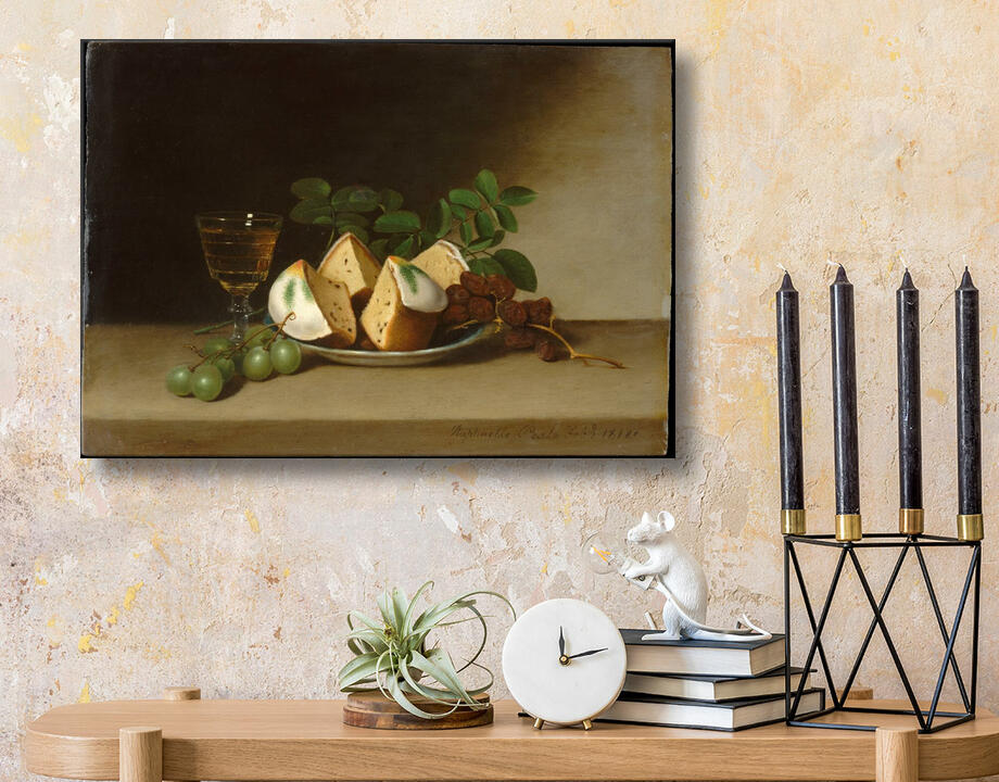 Raphaelle Peale : Nature morte au gâteau