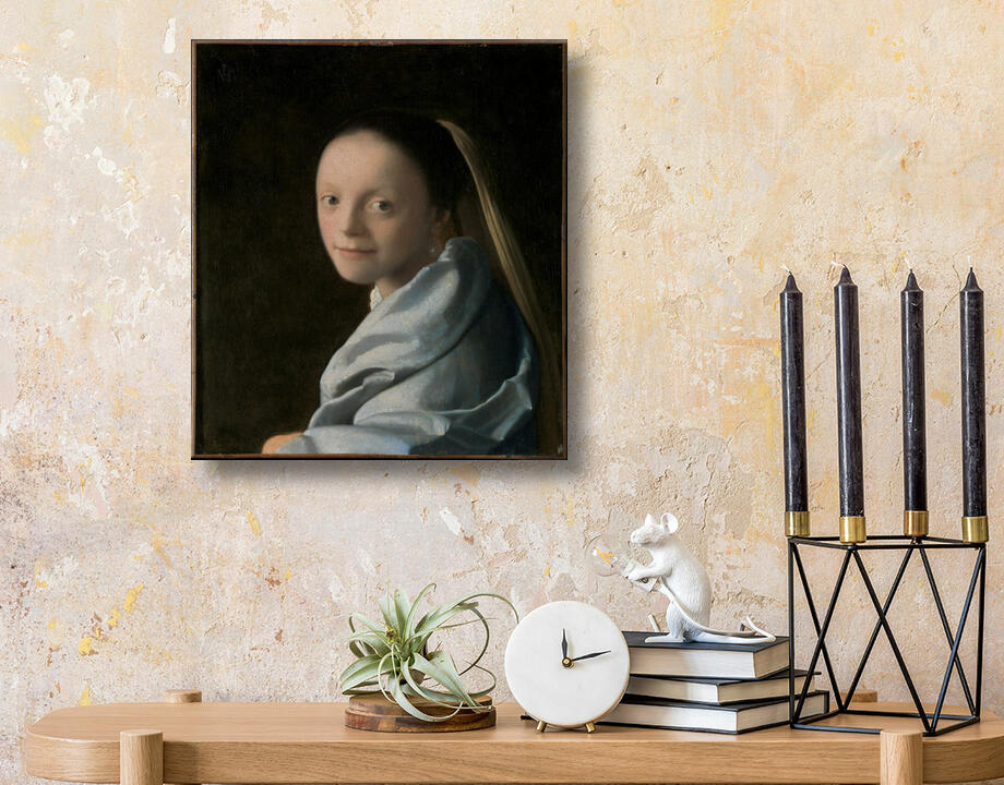 Johannes Vermeer : Portrait d