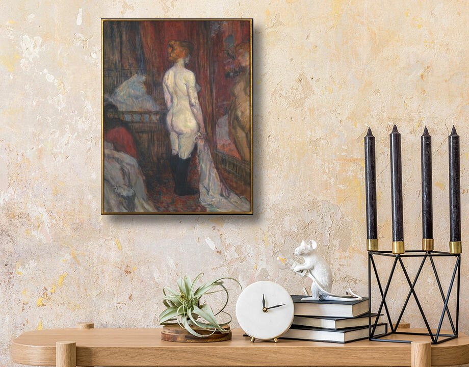 Henri de Toulouse-Lautrec : Femme devant un miroir