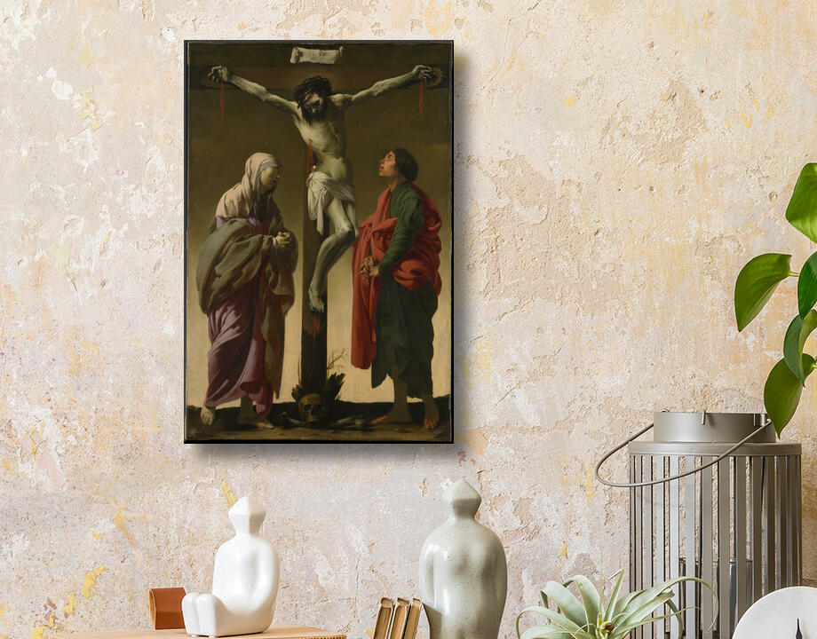 Hendrick ter Brugghen : La Crucifixion avec la Vierge et Saint Jean