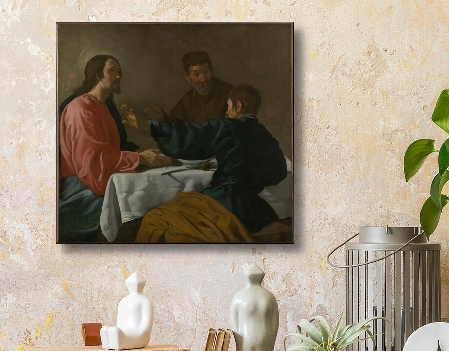 Velázquez (Diego Rodríguez de Silva y Velázquez) : Le souper à Emmaüs