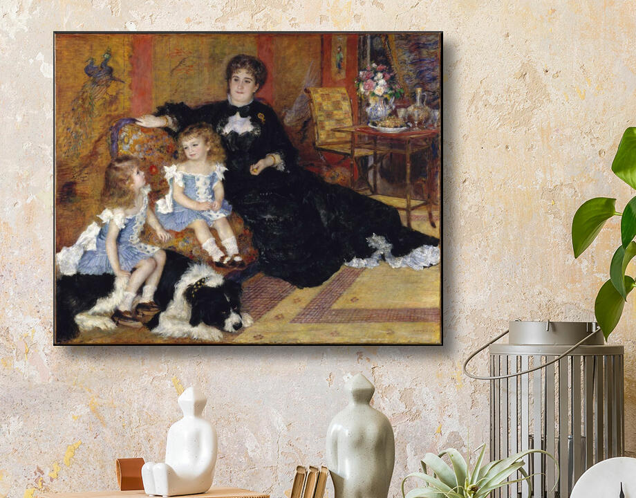 Auguste Renoir : Madame Georges Charpentier (Marguérite-Louise Lemonnier, 1848-1904) et ses enfants, Georgette-Berthe (1872-1945) et Paul-Émile-Charles (1875-1895)