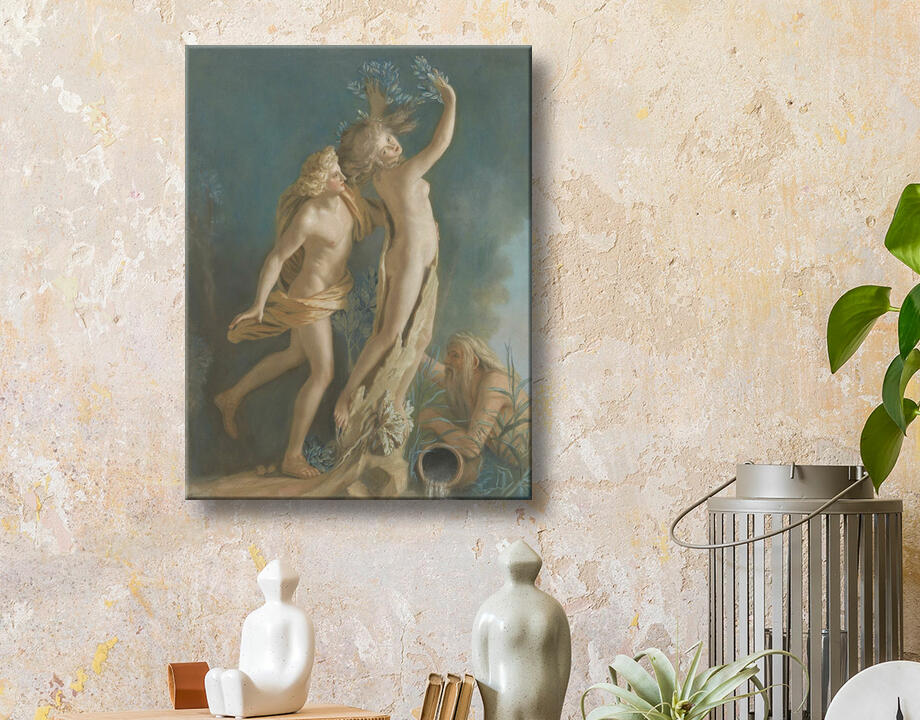 Jean-Etienne Liotard : Apollon et Daphné, d'après le groupe de marbre de Lorenzo Bernini dans la Galleria Borghese, Rome