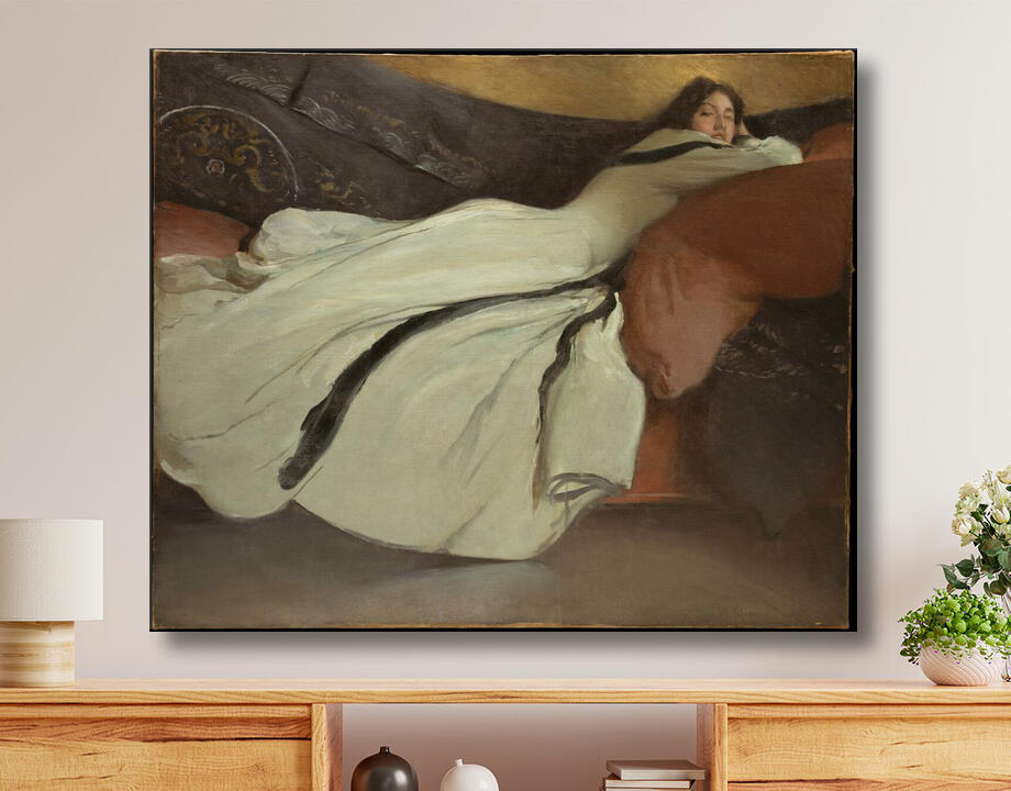 John White Alexander : Repose