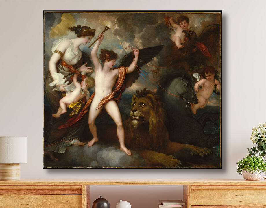 Benjamin West : Omnia Vincit Amor, ou Le pouvoir de l