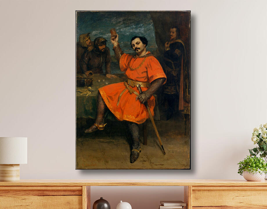 Gustave Courbet : Louis Gueymard (1822–1880) as Robert le Diable