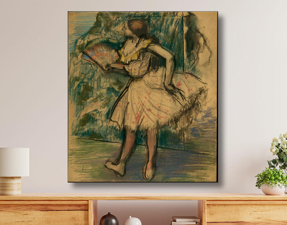 Edgar Degas : Danseuse avec un éventail